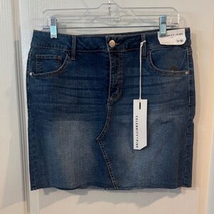 Celebrity Pink Dark Blue Denim Skirt